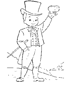 coloring page of St. Patrick´s Day Kids